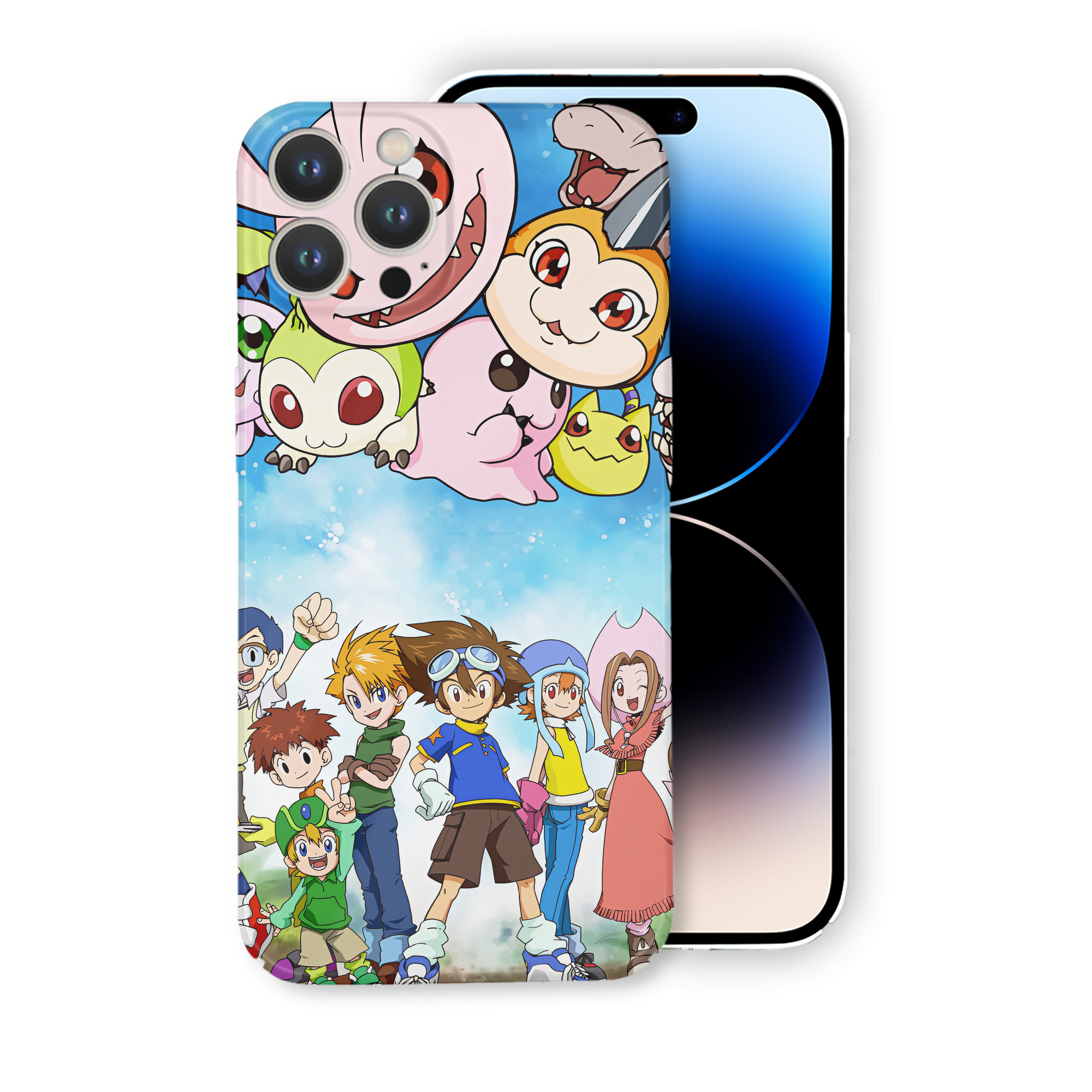 （画像用） Digimon デジタルモンスター/デジモン 【iPhone 14シリーズ対応】ハードケース